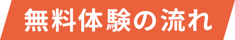 無料体験の流れ